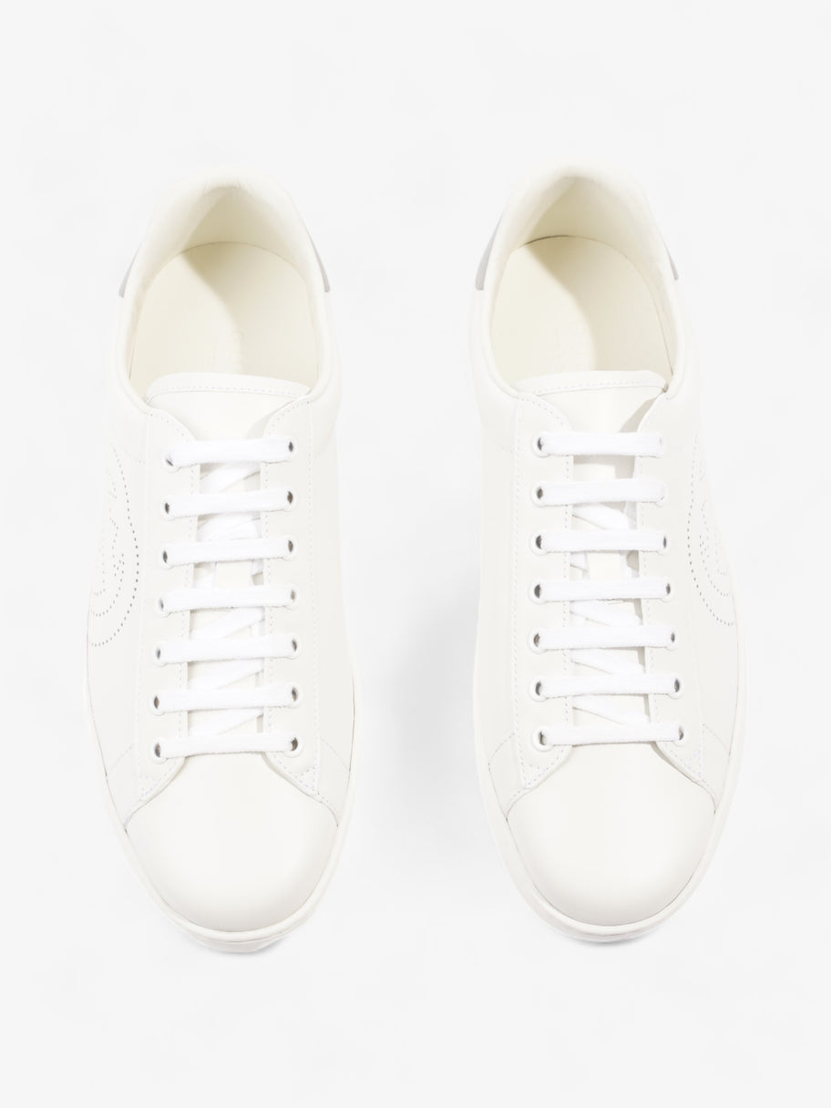 Gucci Interlocking G Sneaker White Leather EU 43.5 UK 9.5 Image 8