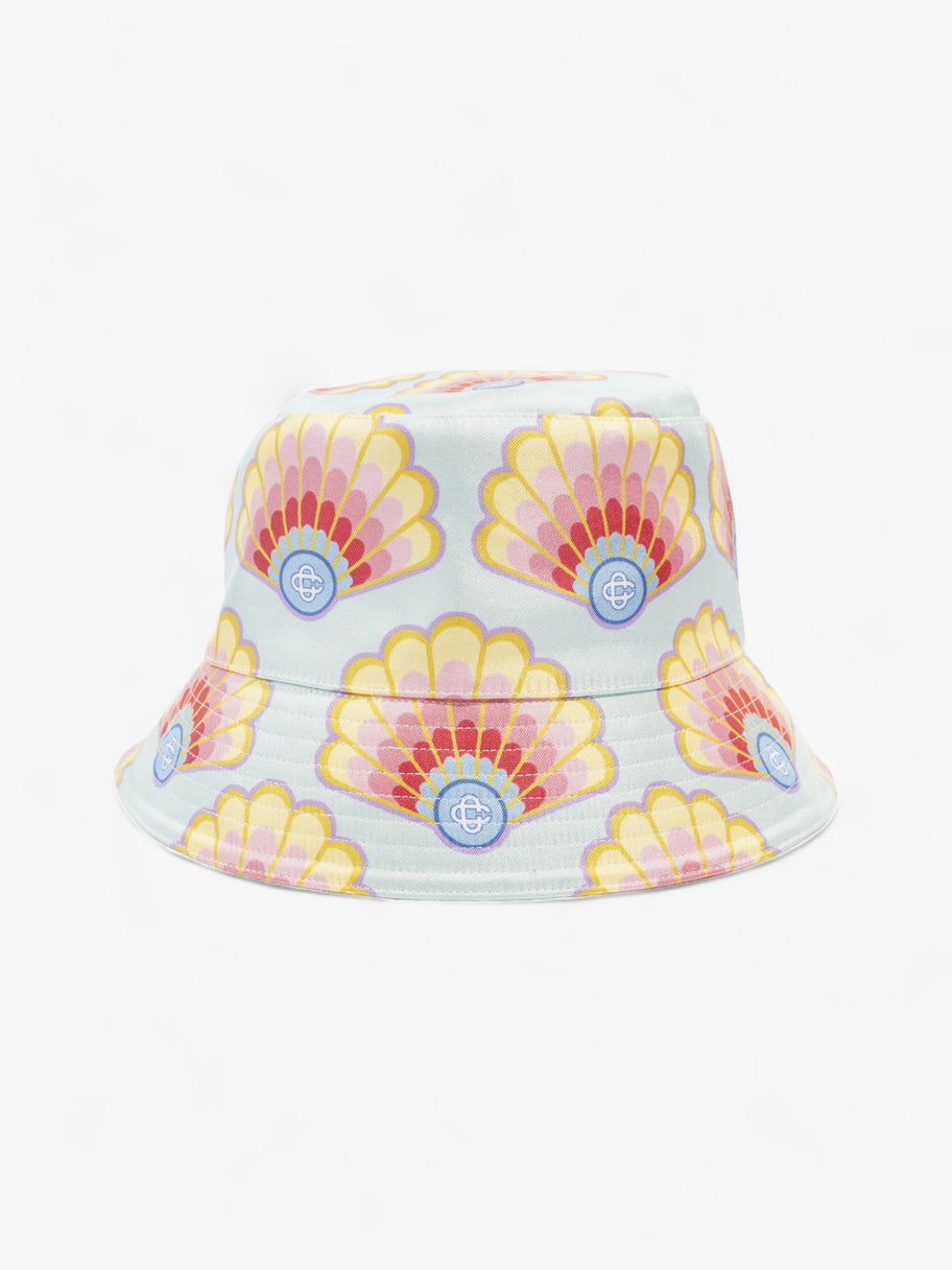 Casablanca Rainbow Shell Bucket Hat Light Blue / Multicoloured Denim M/L Image 3