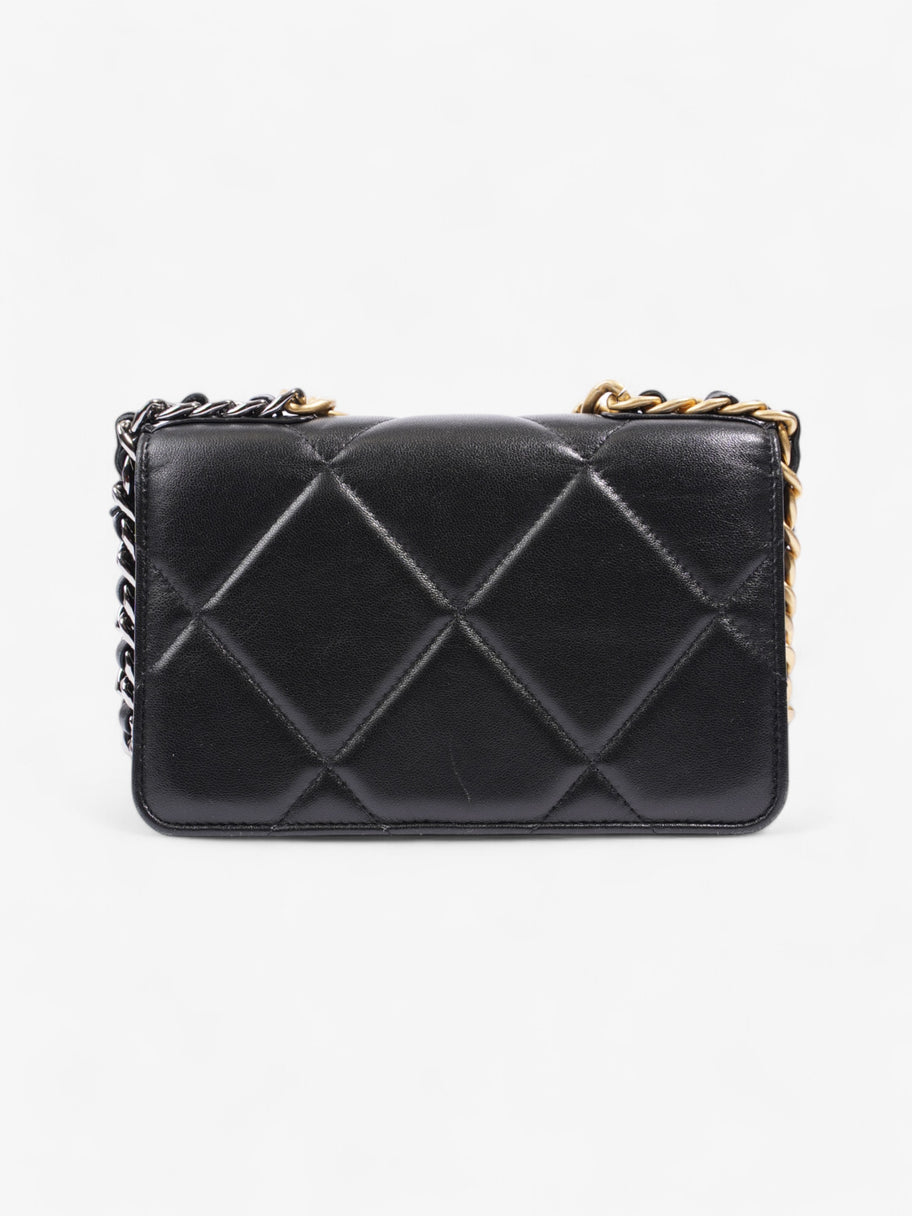 Chanel Wallet on Chain Black Lambskin Leather 19 Image 4