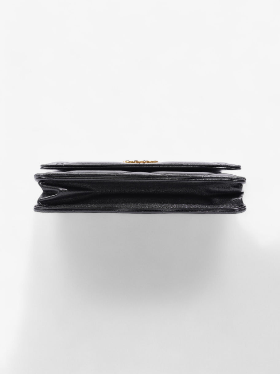 Chanel Wallet on Chain Black Lambskin Leather 19 Image 7