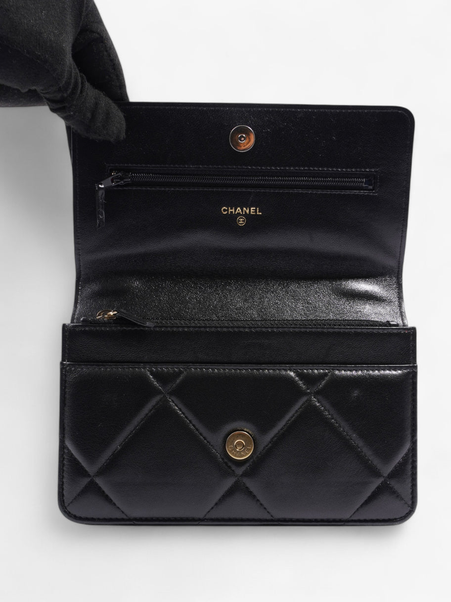 Chanel Wallet on Chain Black Lambskin Leather 19 Image 9