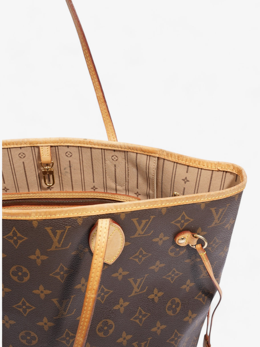 Louis Vuitton Neverfull Monogram Coated Canvas MM Image 8