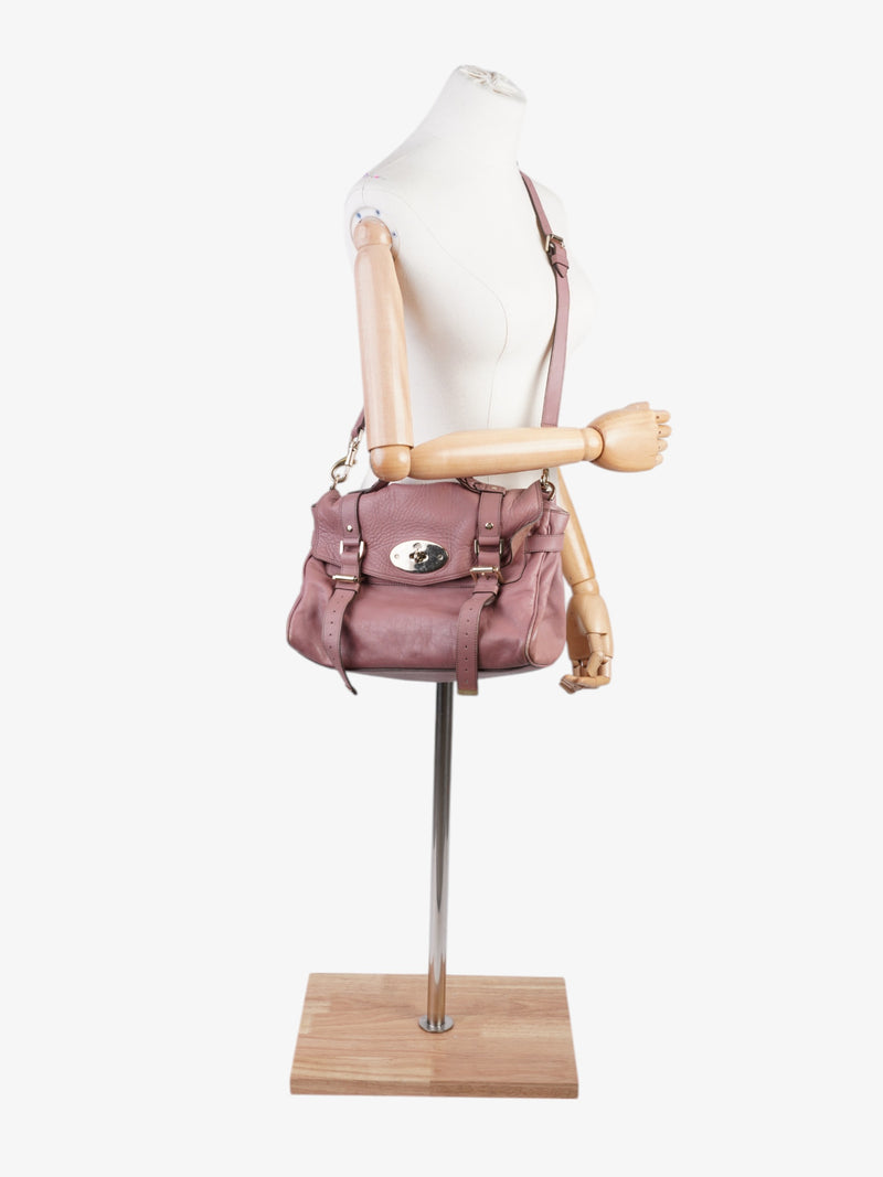  Mulberry Alexa Dusty Pink Leather