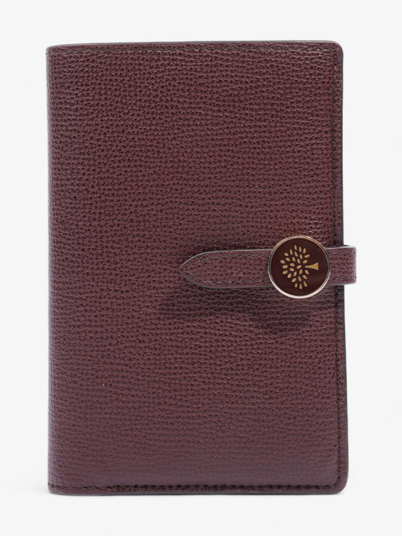  Mulberry Tree Purse Oxblood Grained Leather