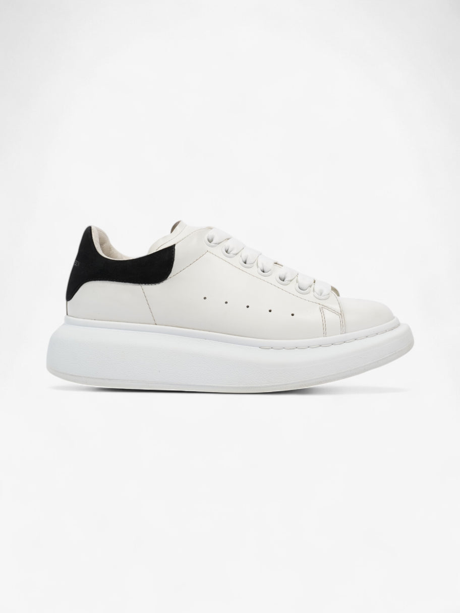 Alexander McQueen Oversized Sneakers White  / Black Tab Leather EU 37 UK 4 Image 1