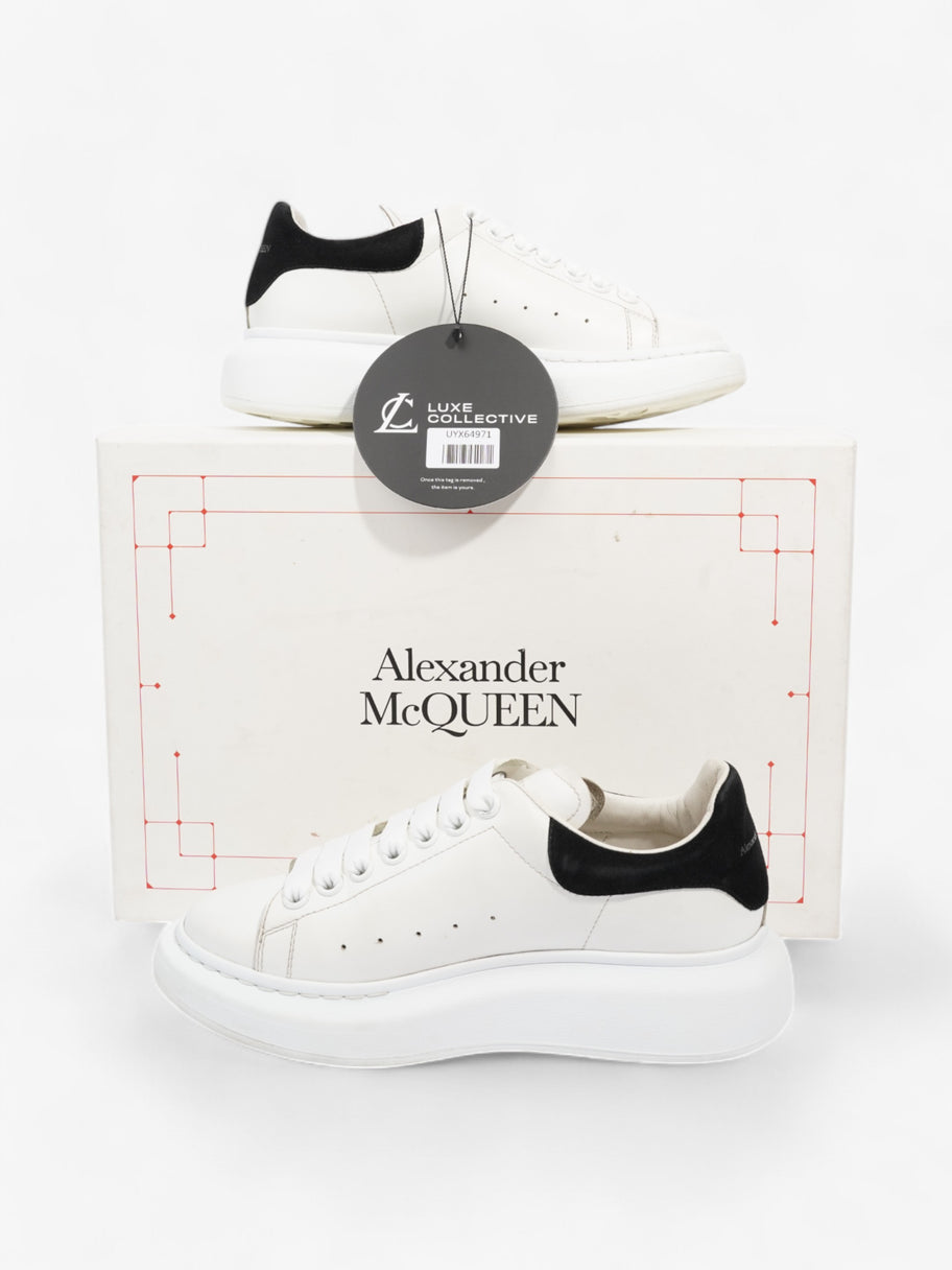 Alexander McQueen Oversized Sneakers White  / Black Tab Leather EU 37 UK 4 Image 10