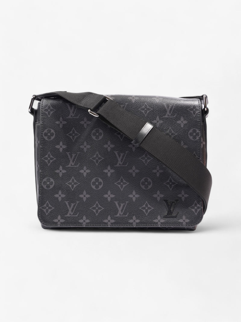  Louis Vuitton District Messenger Bag Monogram Eclipse Coated Canvas PM