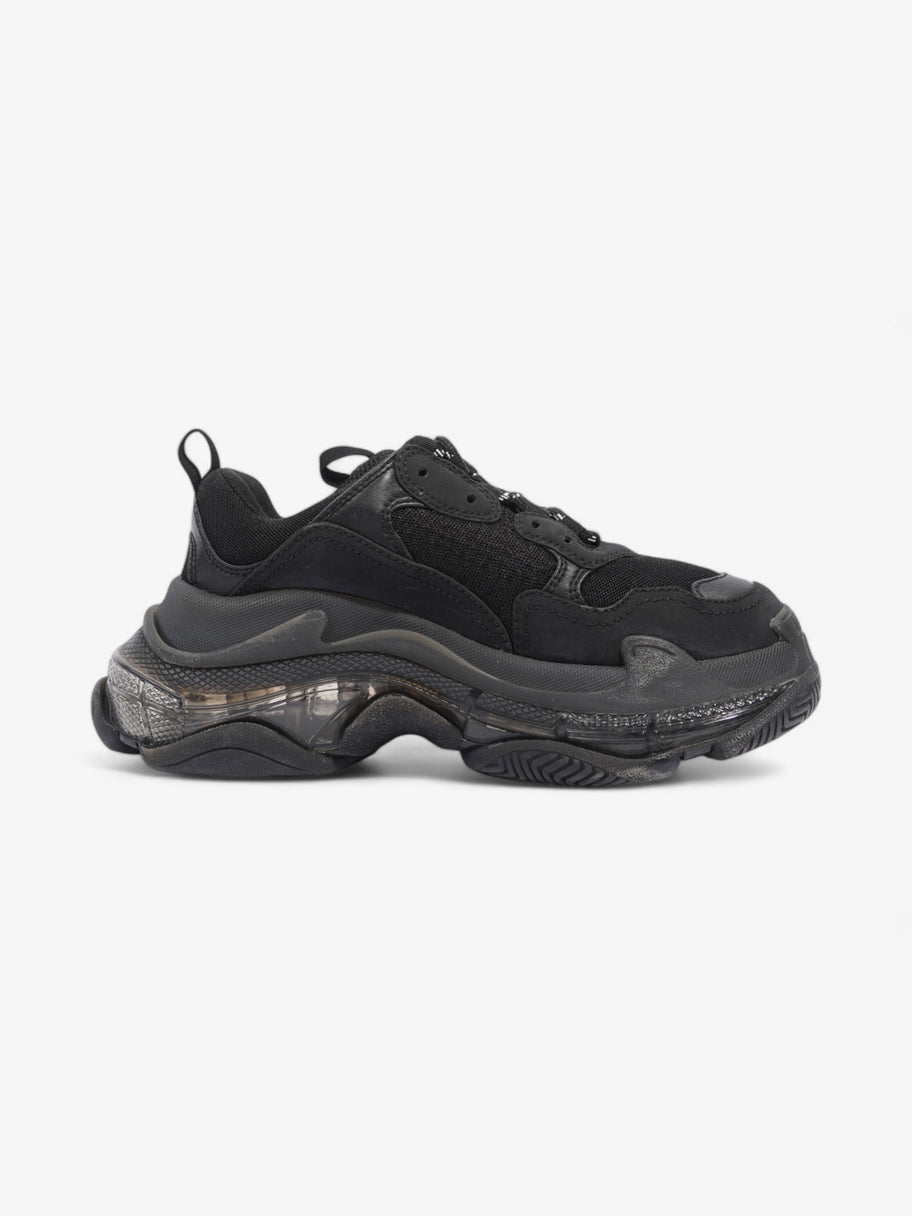 Balenciaga Triple S Clear Sole Black Mesh EU 37 UK 4 Image 4