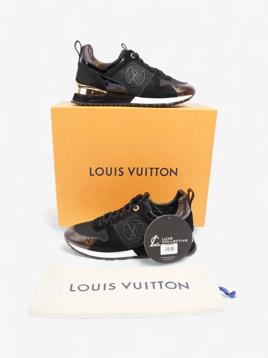 Louis Vuitton Run Away Black / Monogram Mesh EU 38.5 UK 5.5 Image 10