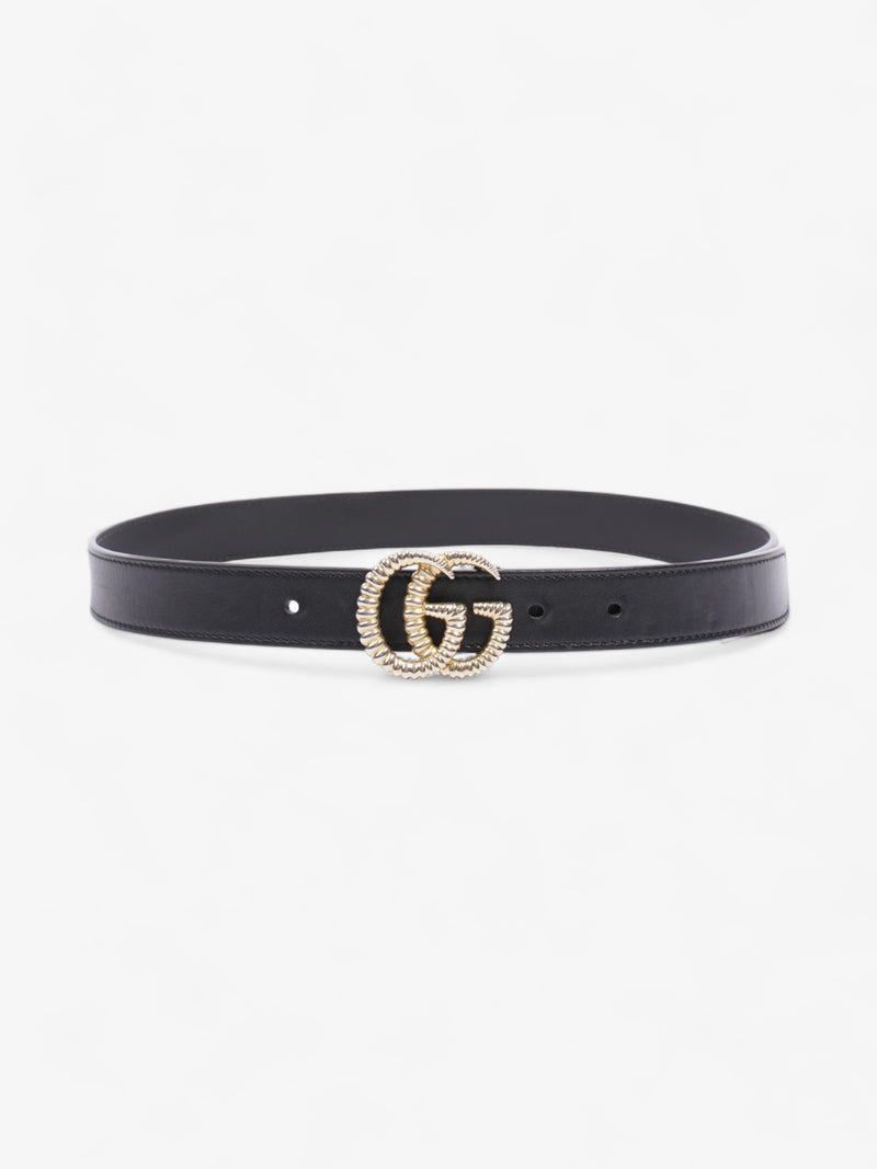  Gucci GG Belt Black Leather 70cm 28