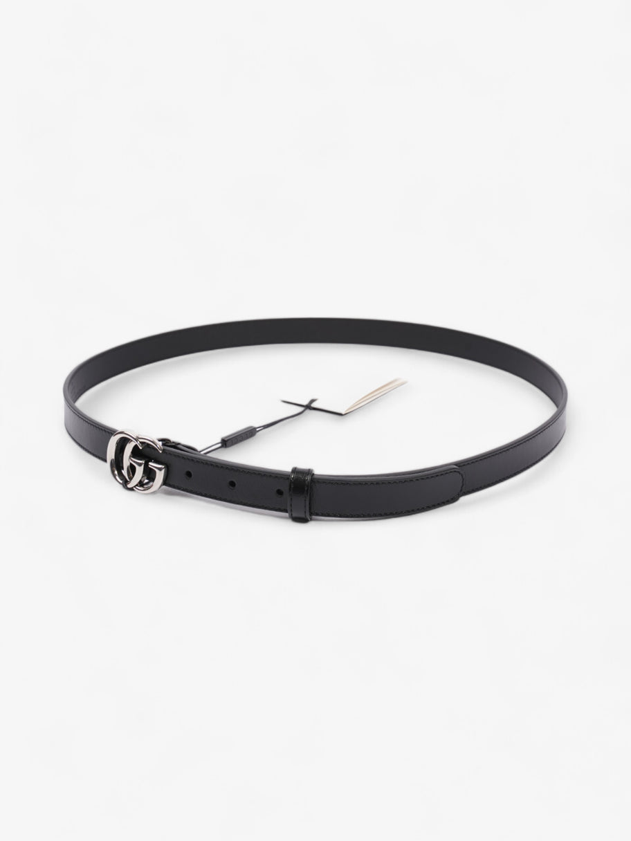 Gucci Gucci Marmont belt Black / Silver Leather 95cm/28