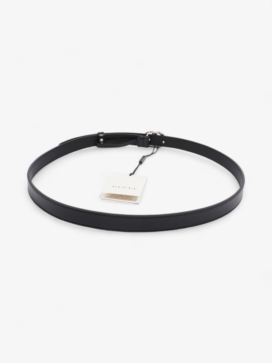 Gucci Gucci Marmont belt Black / Silver Leather 95cm/28