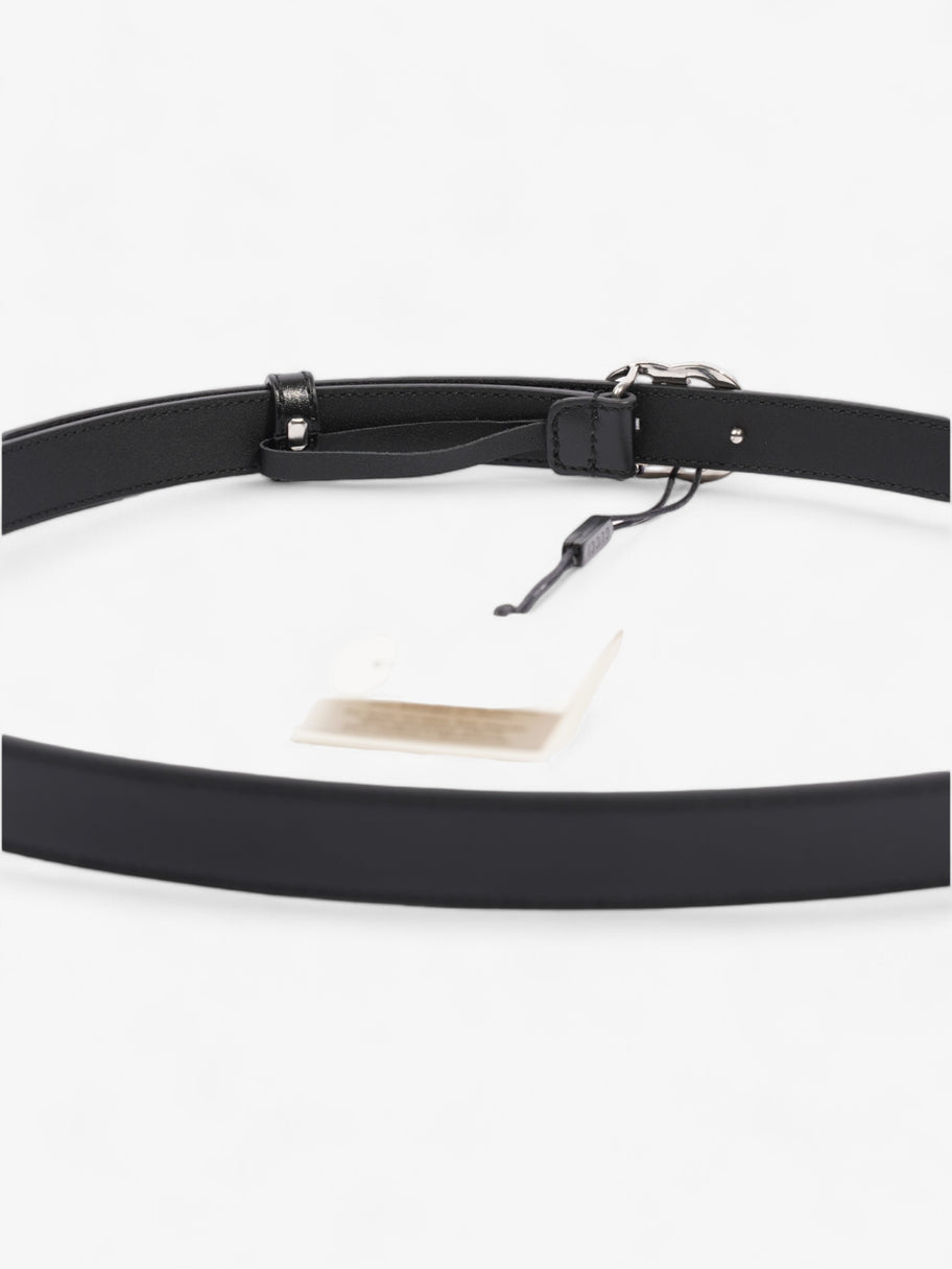 Gucci Gucci Marmont belt Black / Silver Leather 95cm/28