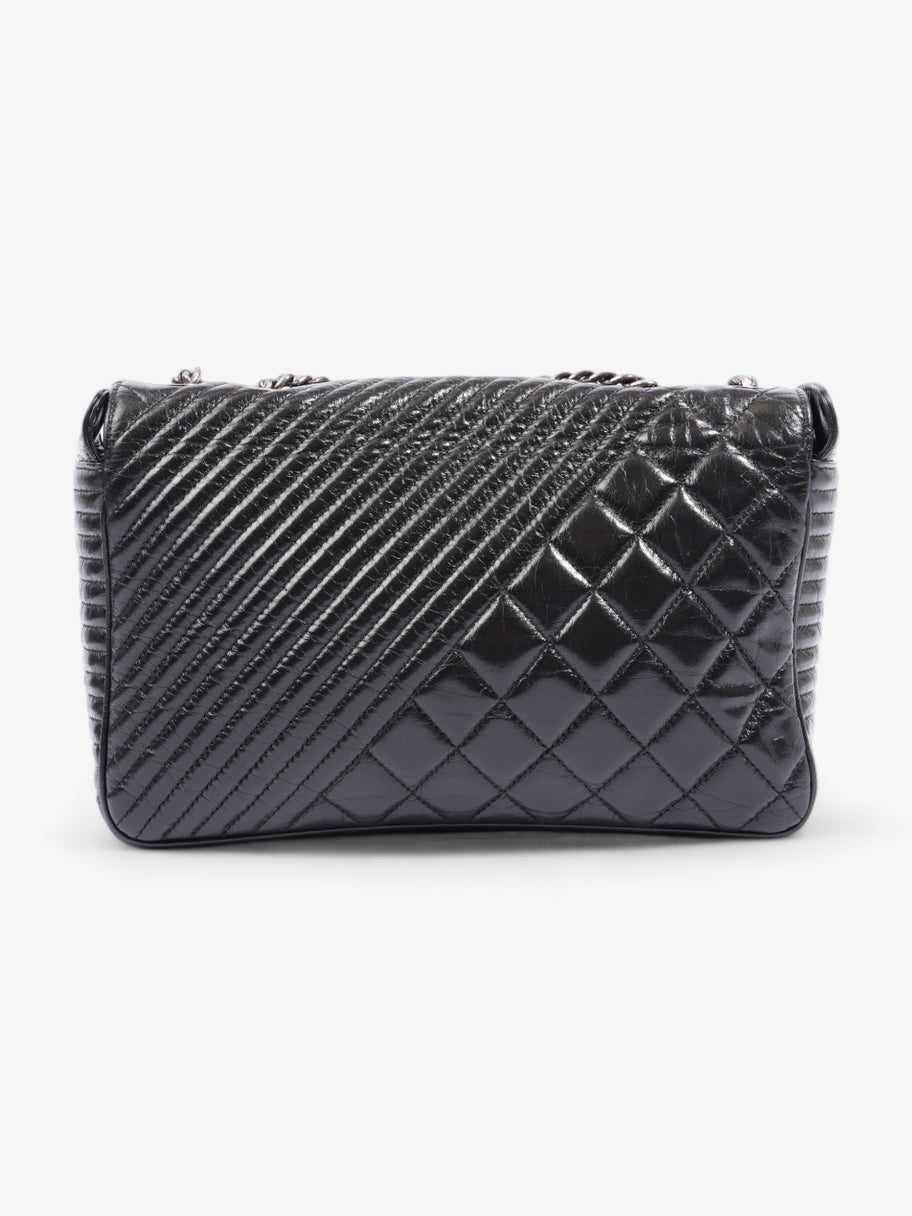 Chanel Coco Boy Flap  Black Lambskin Leather Image 4