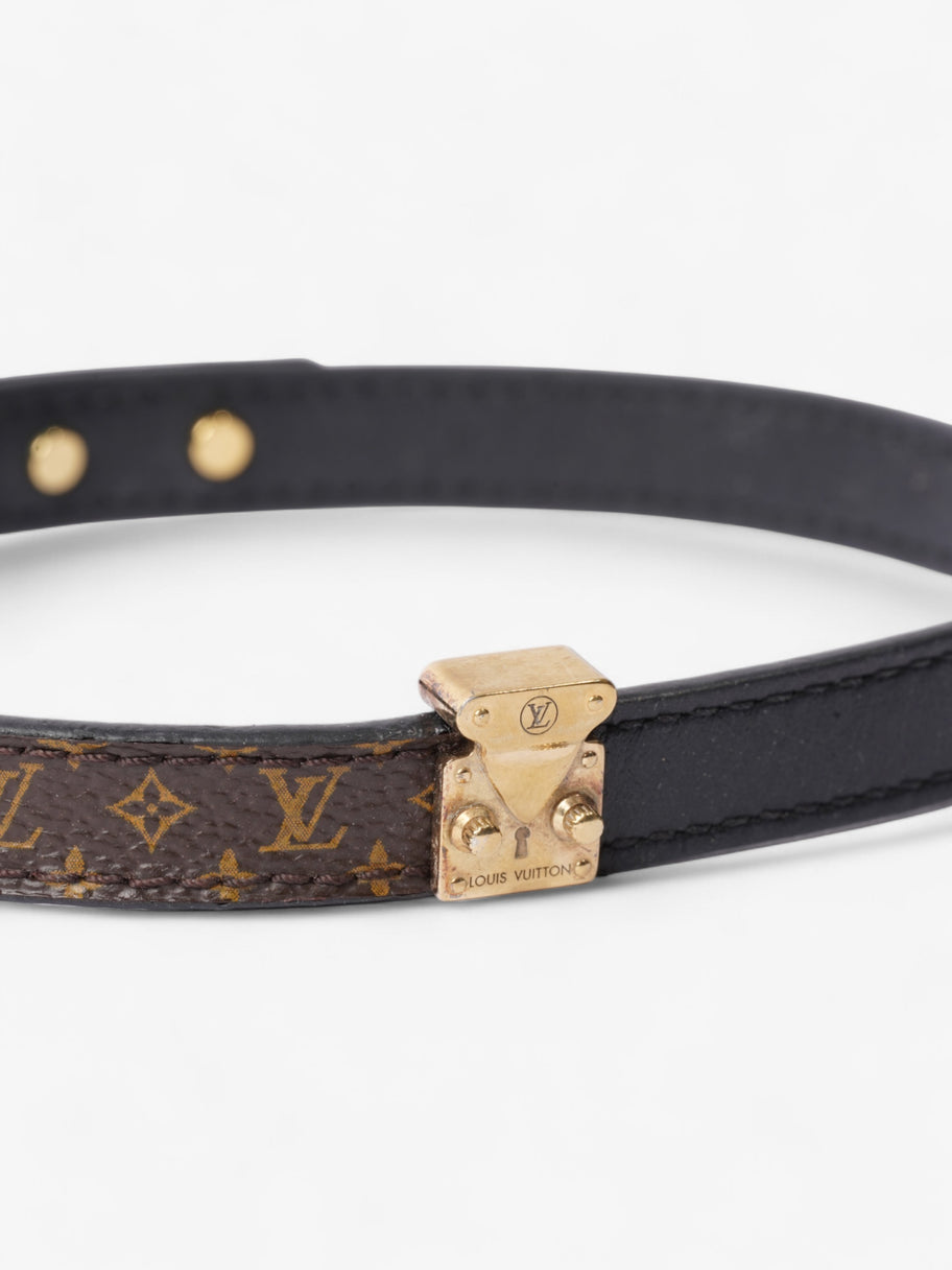 Louis Vuitton Monogram Wrap Bracelet Monogram / Gold / Black Canvas 17 Image 2