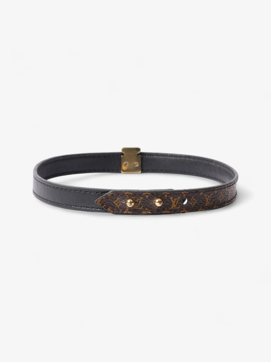 Louis Vuitton Monogram Wrap Bracelet Monogram / Gold / Black Canvas 17 Image 4