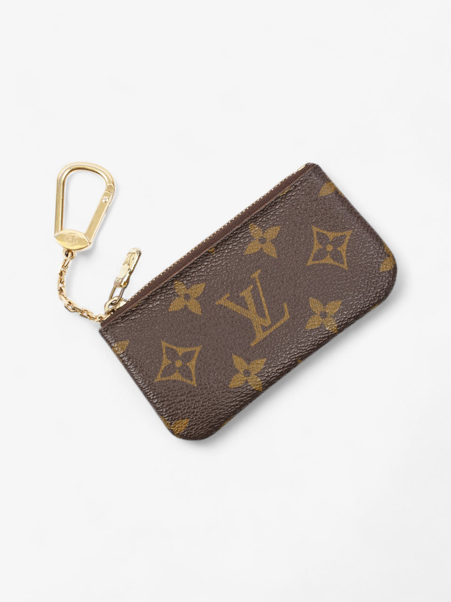 Louis Vuitton Key Pouch Monogram / Gold Canvas Image 3