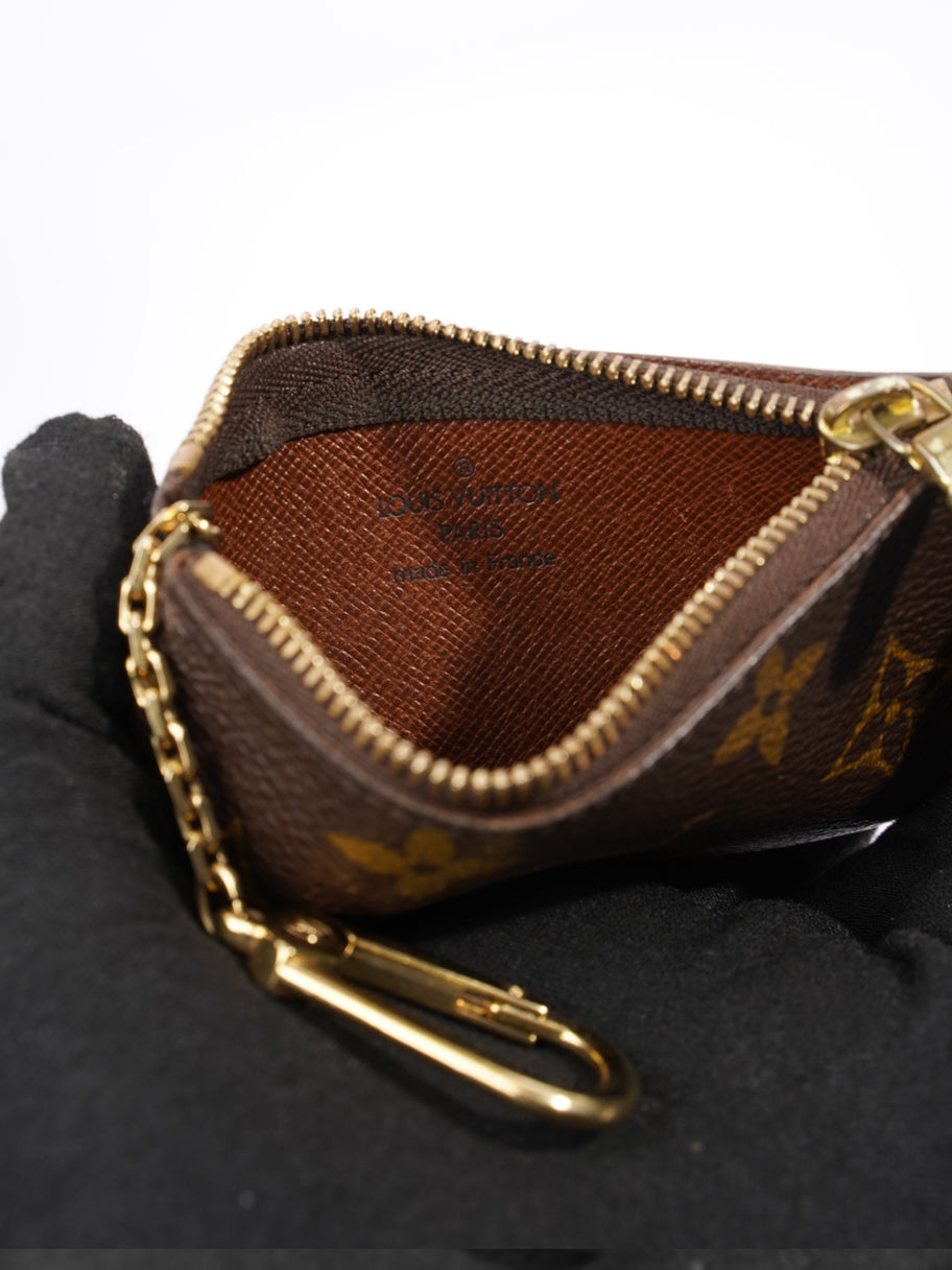 Louis Vuitton Key Pouch Monogram / Gold Canvas Image 4