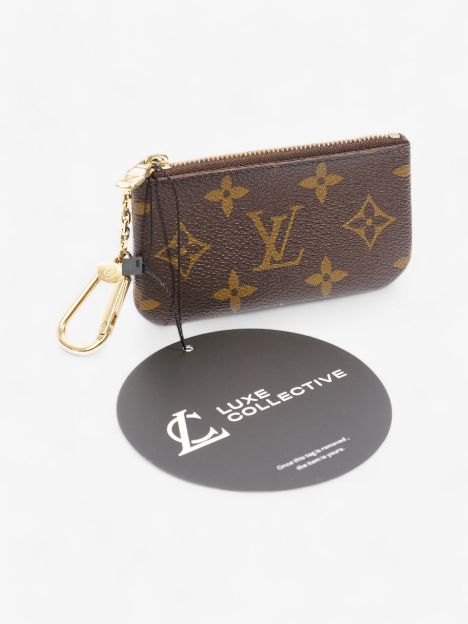 Louis Vuitton Key Pouch Monogram / Gold Canvas Image 5