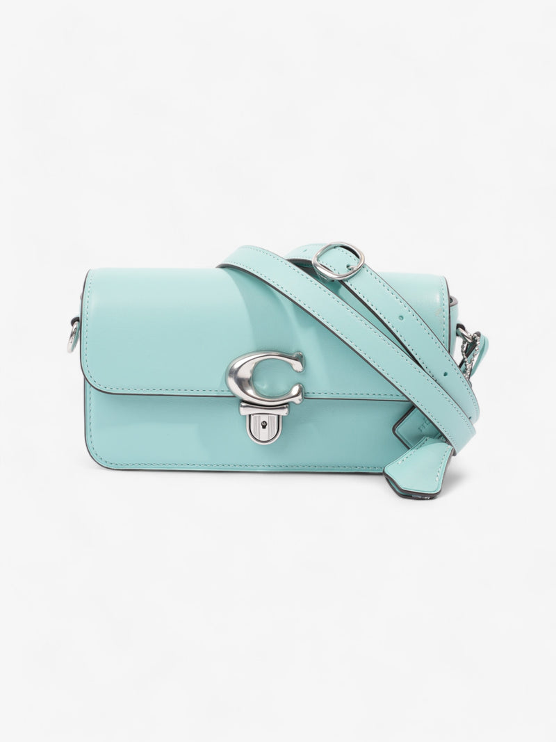  Coach Studio Baguette Turquoise Blue  Leather