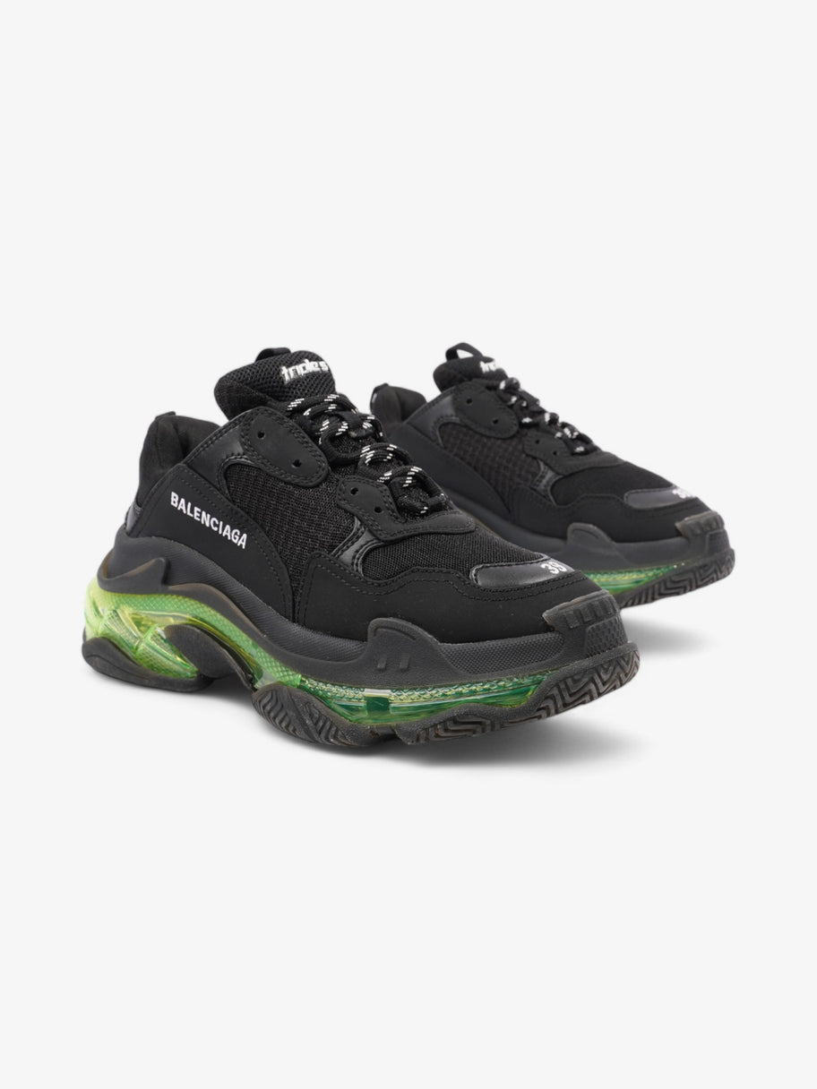 Balenciaga triple s green black online