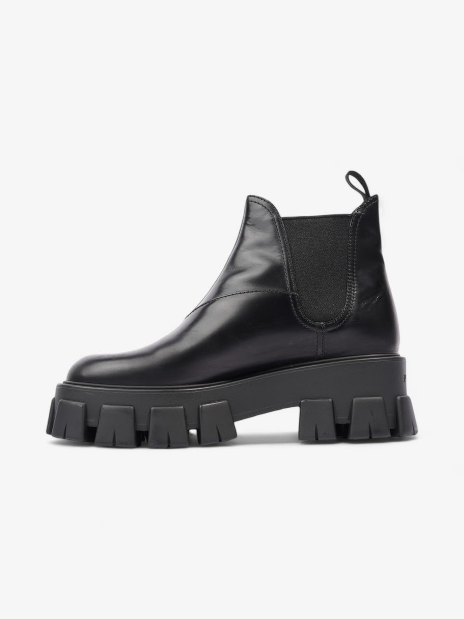 Prada Monolith Platform Chelsea Boot Black Leather EU 38.5 UK 5.5 Image 3