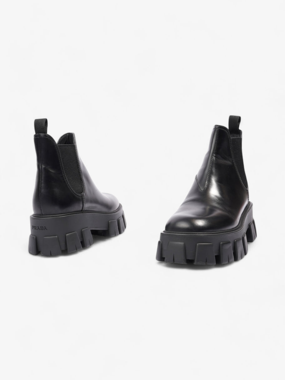 Prada Monolith Platform Chelsea Boot Black Leather EU 38.5 UK 5.5 Image 9