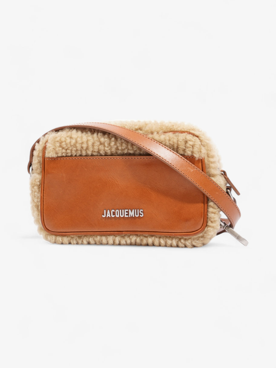 Jacquemus Le Baneto Brown Shearling Image 1