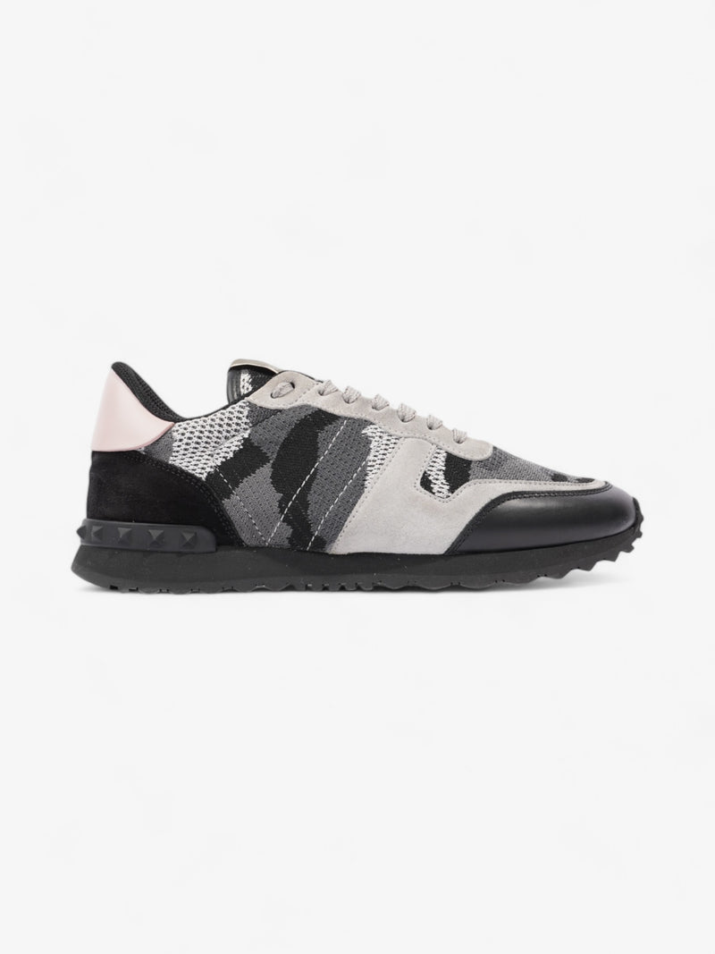  Valentino Rockrunner Sneakers Black / Grey / Pink Mesh EU 39 UK 6