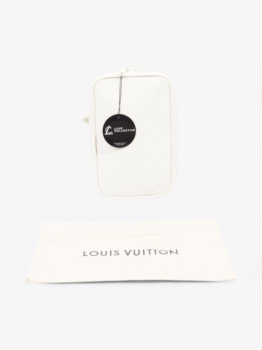 Louis Vuitton Utility Side Bag White Empreinte Leather Image 8