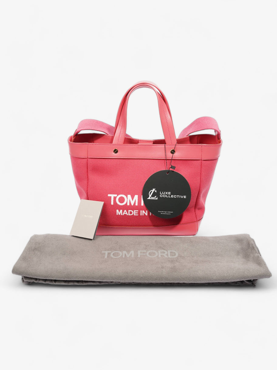 Tom Ford Mini Shopping Pink Canvas Image 12