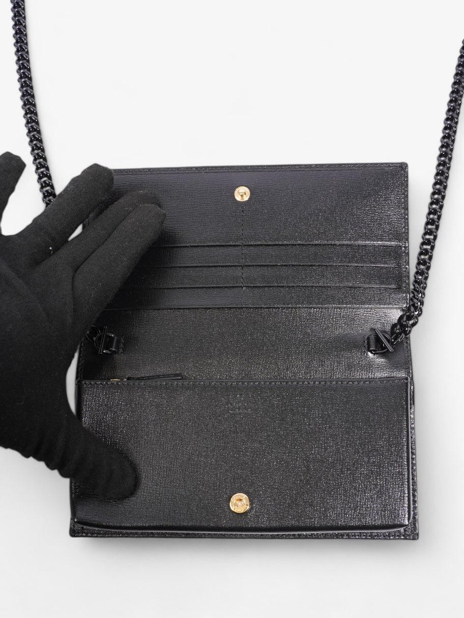 Gucci Horsebit 1955 Wallet on Chain Black Leather Image 7