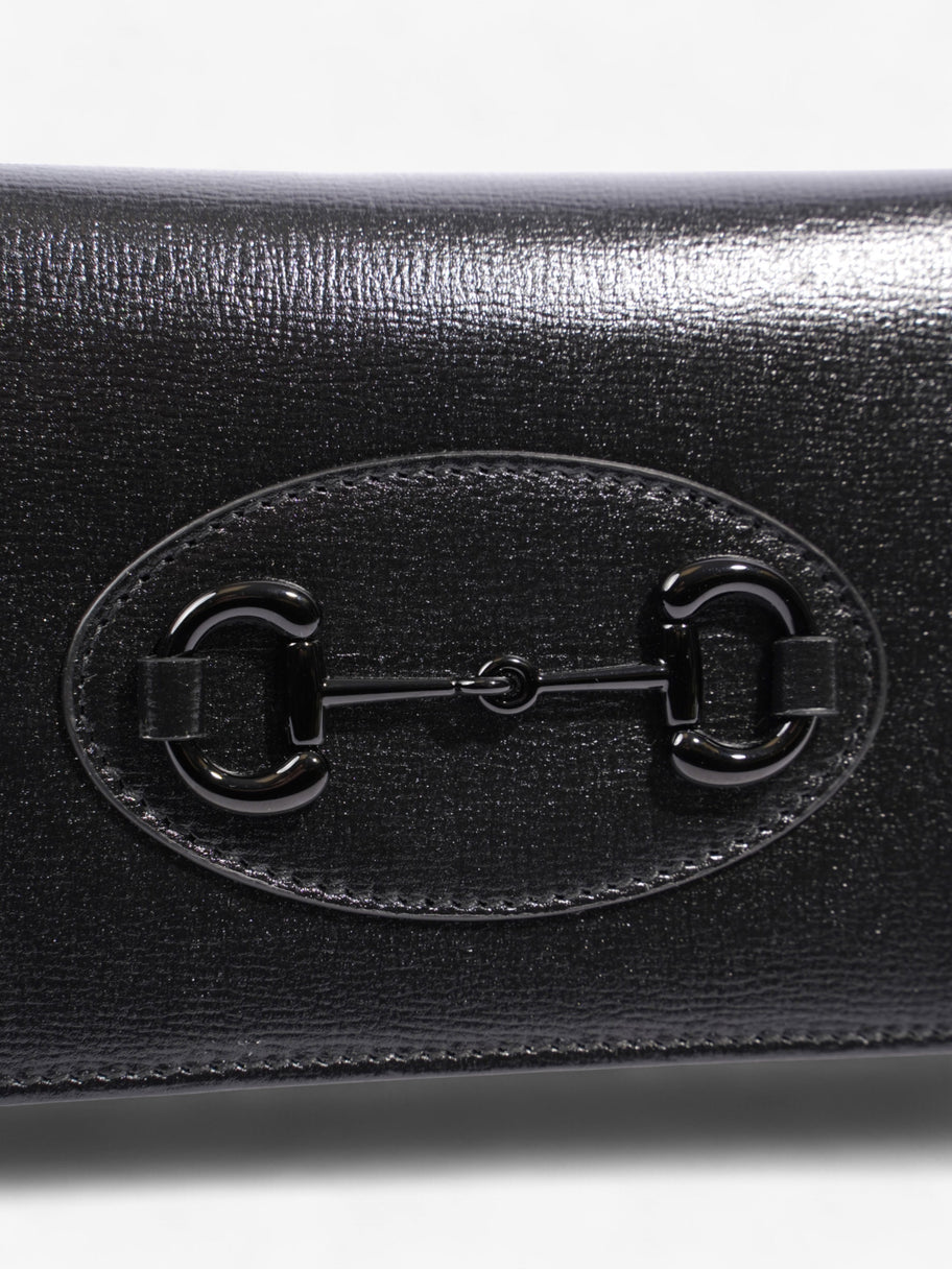 Gucci Horsebit 1955 Wallet on Chain Black Leather Image 9