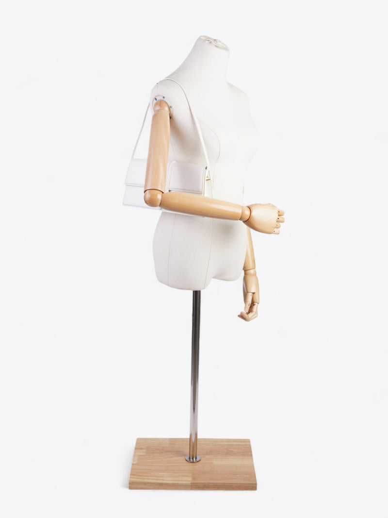  Jacquemus Le Bambino Long White Leather