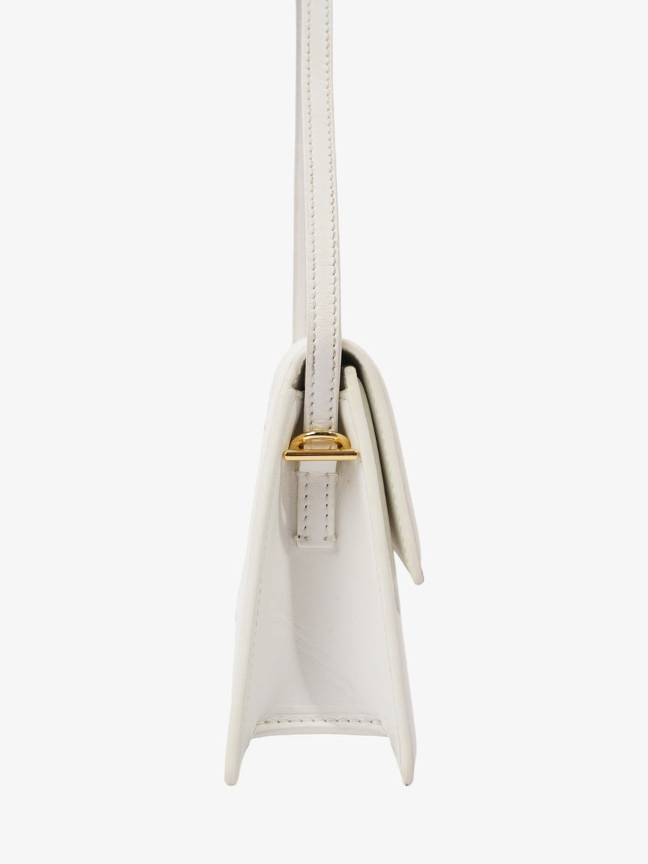 Jacquemus Le Bambino Long White Leather Image 5