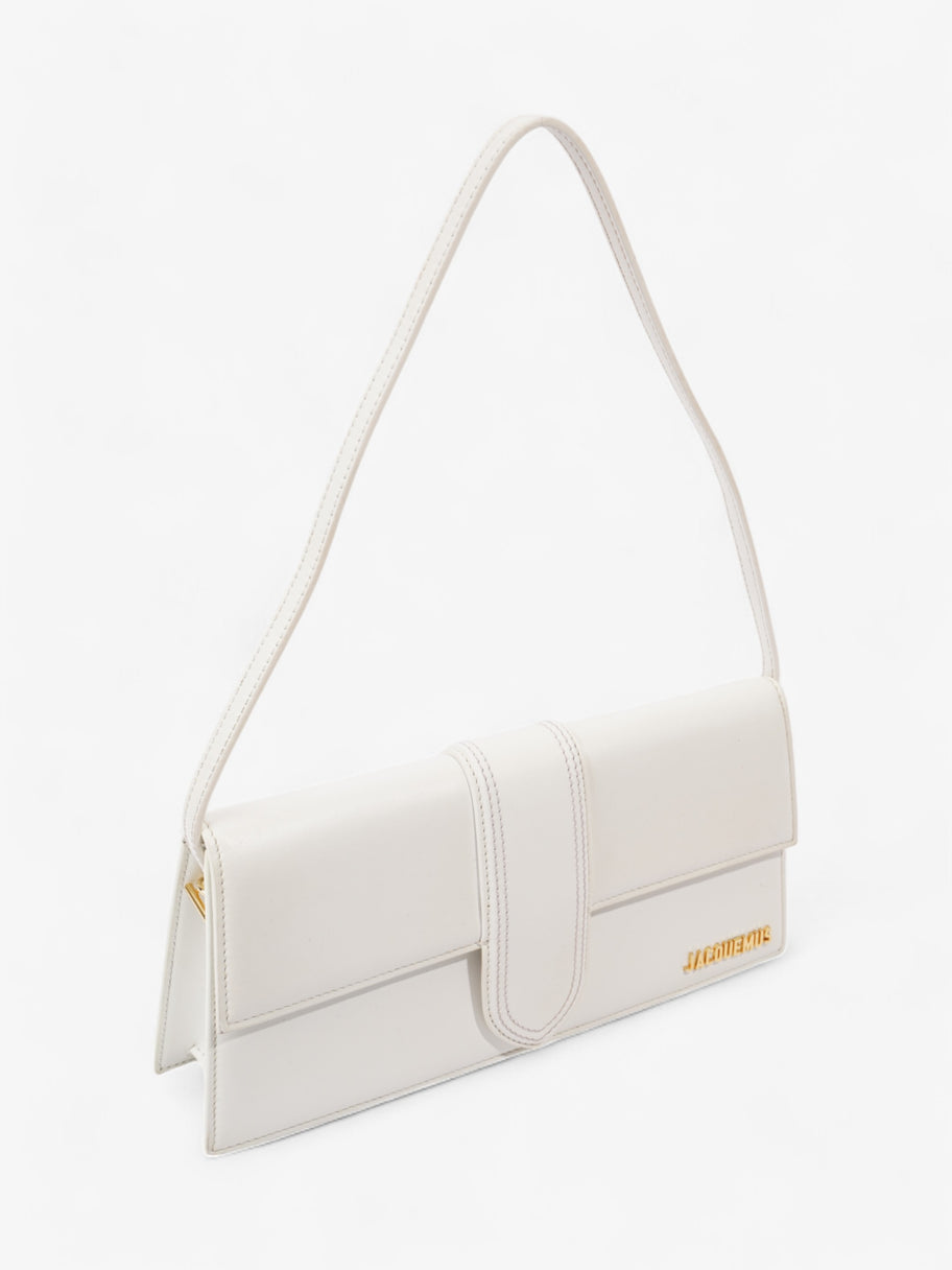 Jacquemus Le Bambino Long White Leather Image 9