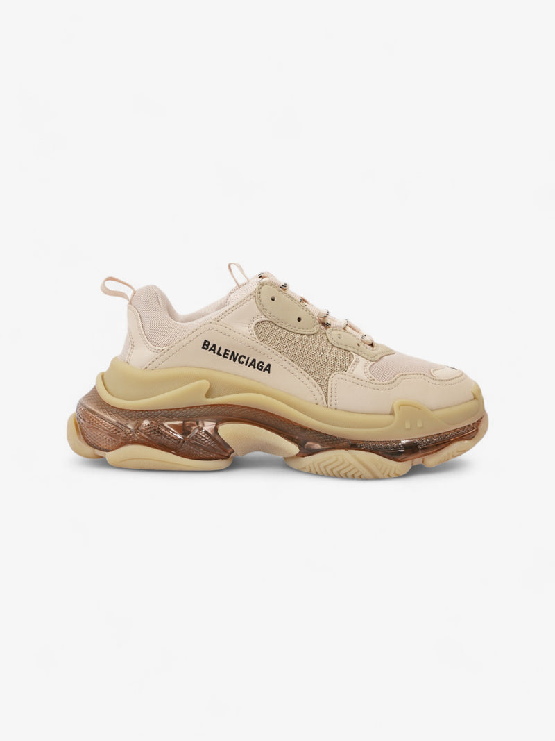  Balenciaga Triple S Clear Sole Nude Mesh EU 40 UK 7