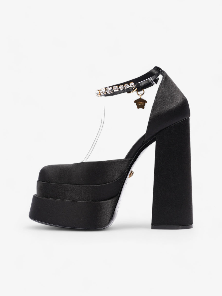 Medusa Aevitas Platform Sandal 65 Black Satin EU 40.5 UK 7.5 Image 3