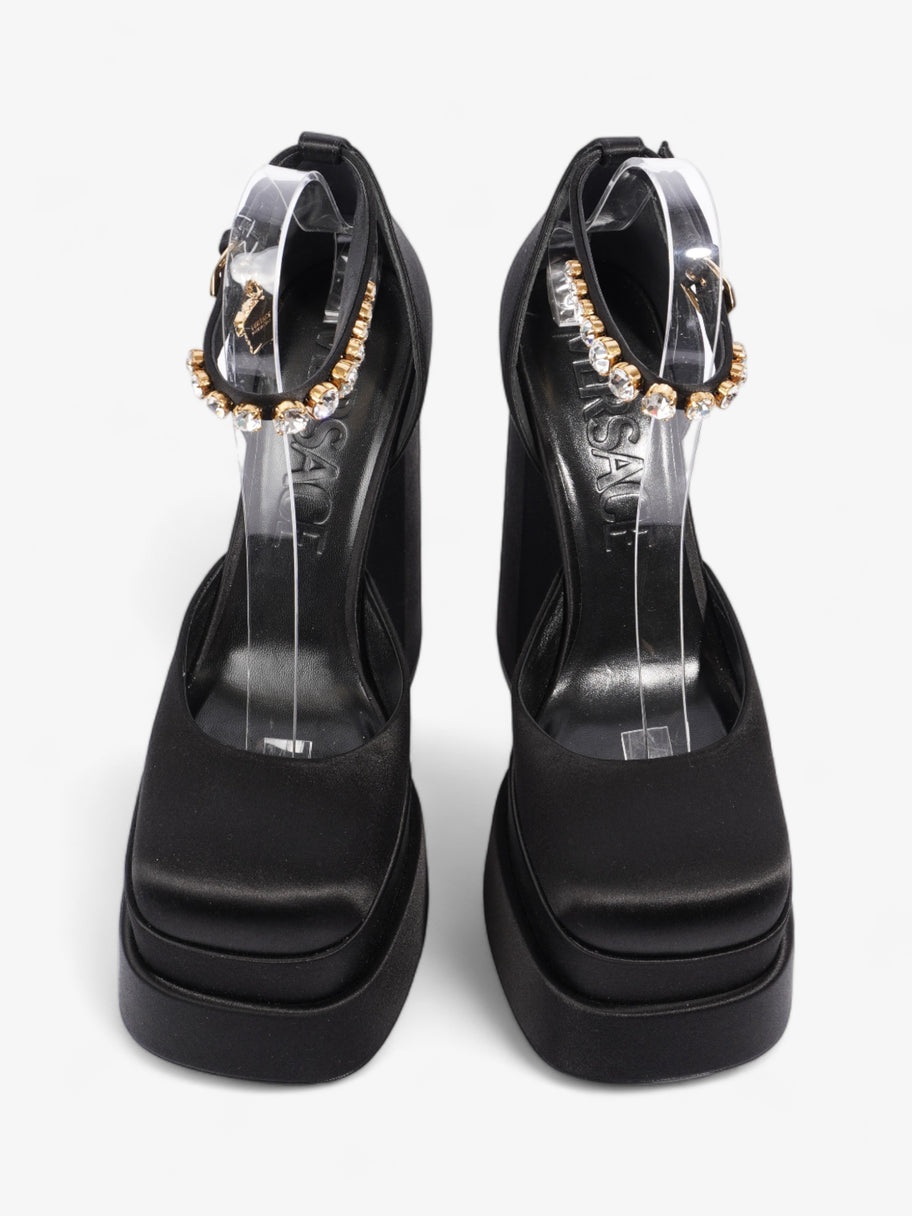 Medusa Aevitas Platform Sandal 65 Black Satin EU 40.5 UK 7.5 Image 7