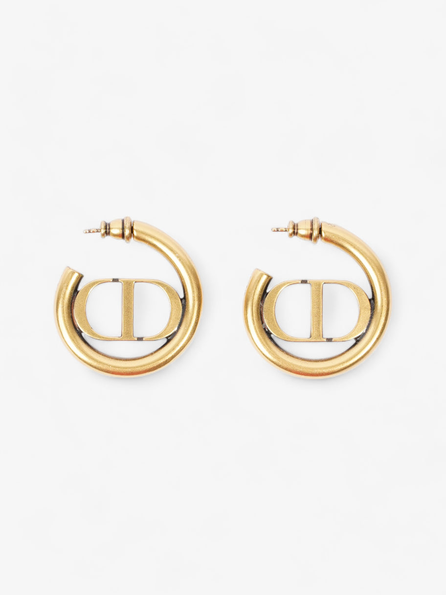 Christian Dior 30 Montaigne Earrings Gold Base Metal Image 1