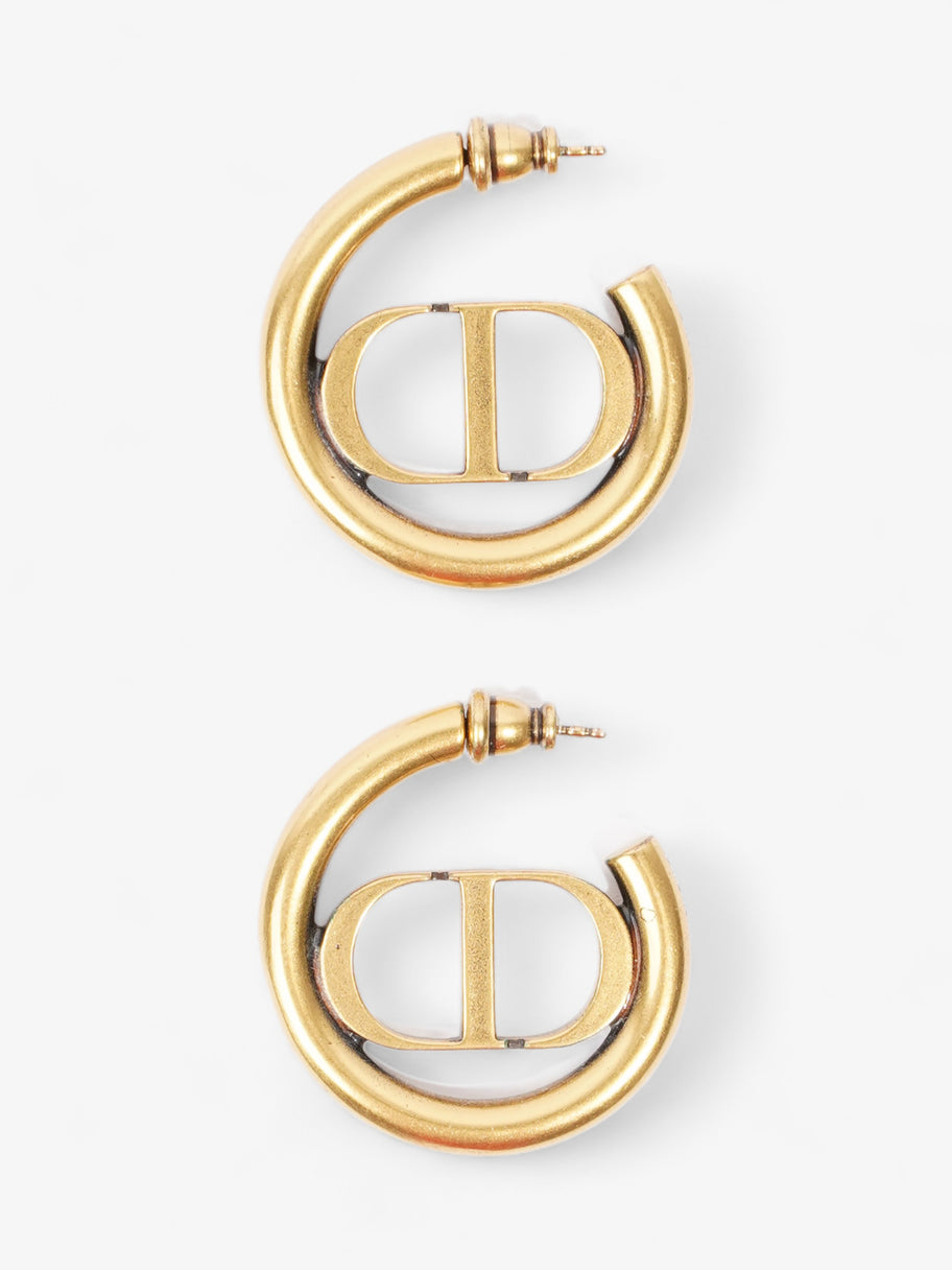 Christian Dior 30 Montaigne Earrings Gold Base Metal Image 3