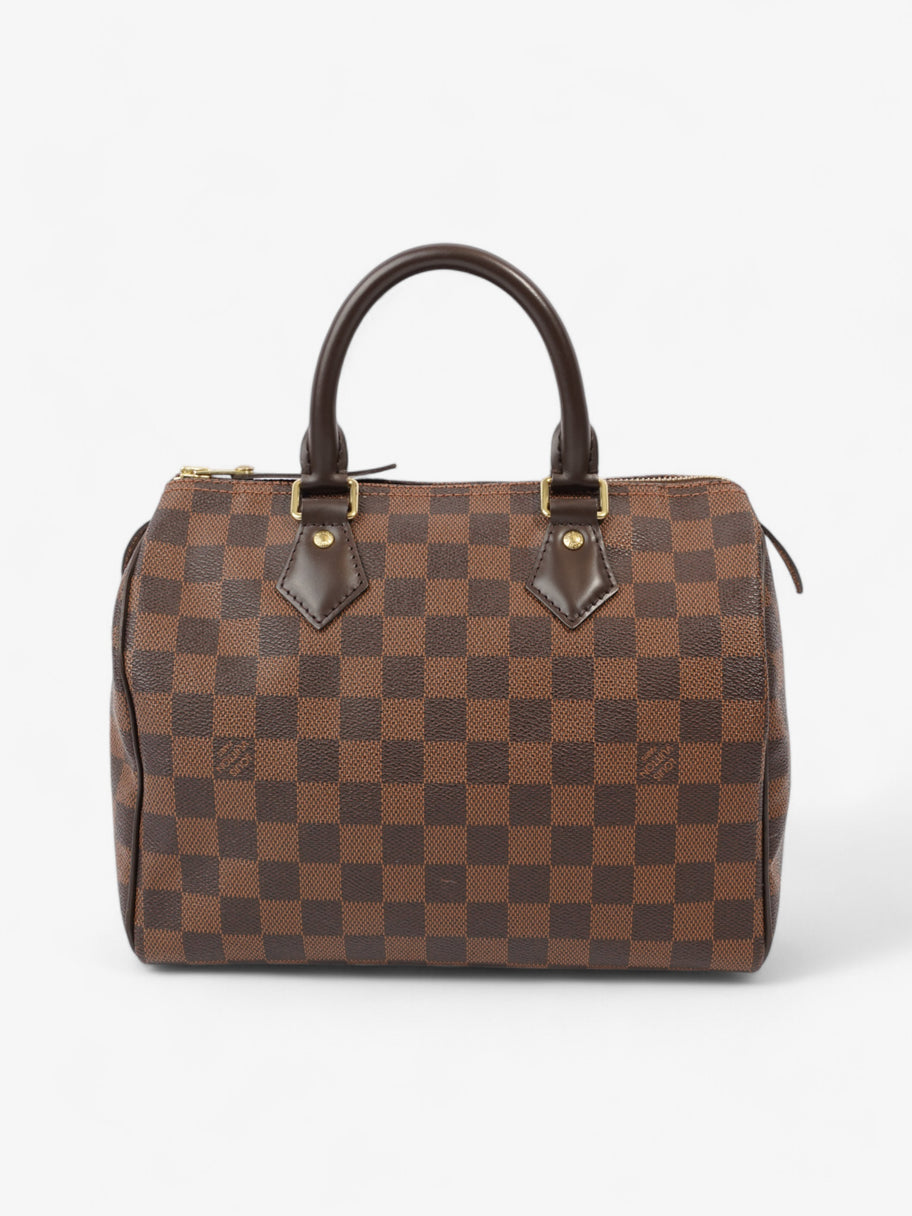 Louis Vuitton Speedy Damier Ebene Coated Canvas 25 Image 4