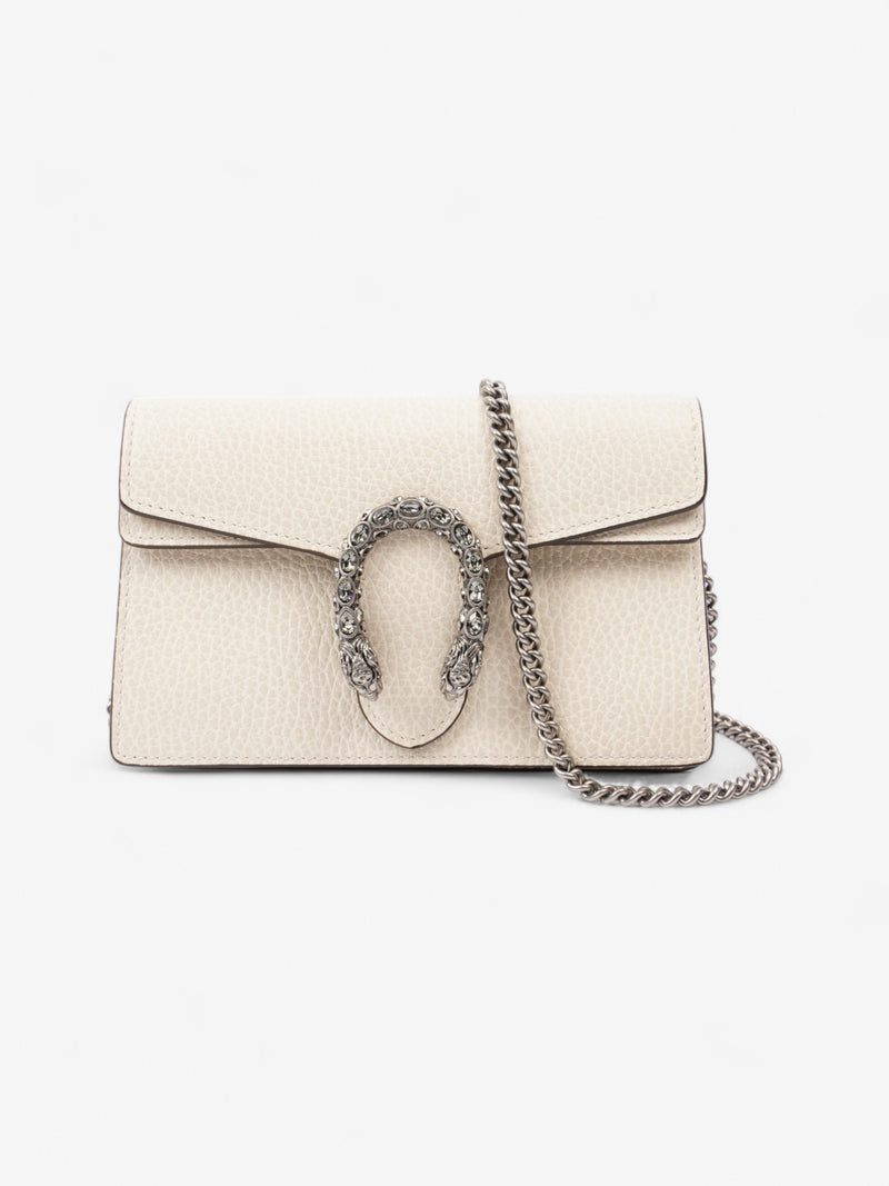  Gucci Dionysus Super Mini Cream Leather