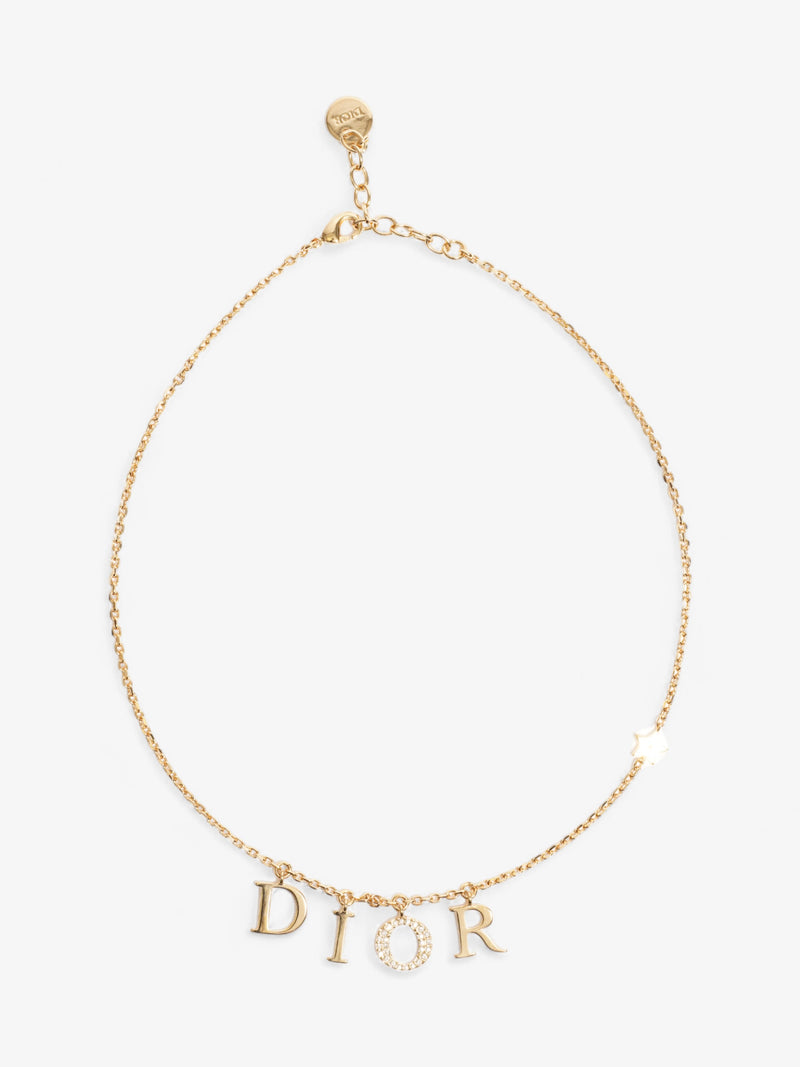  Christian Dior Dio(r)evolution Necklace Gold Base Metal