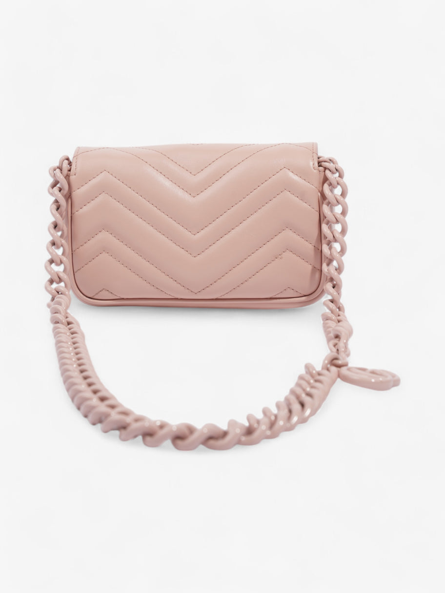 Gucci GG Marmont Belt Bag Baby Pink Matelasse Leather Image 4