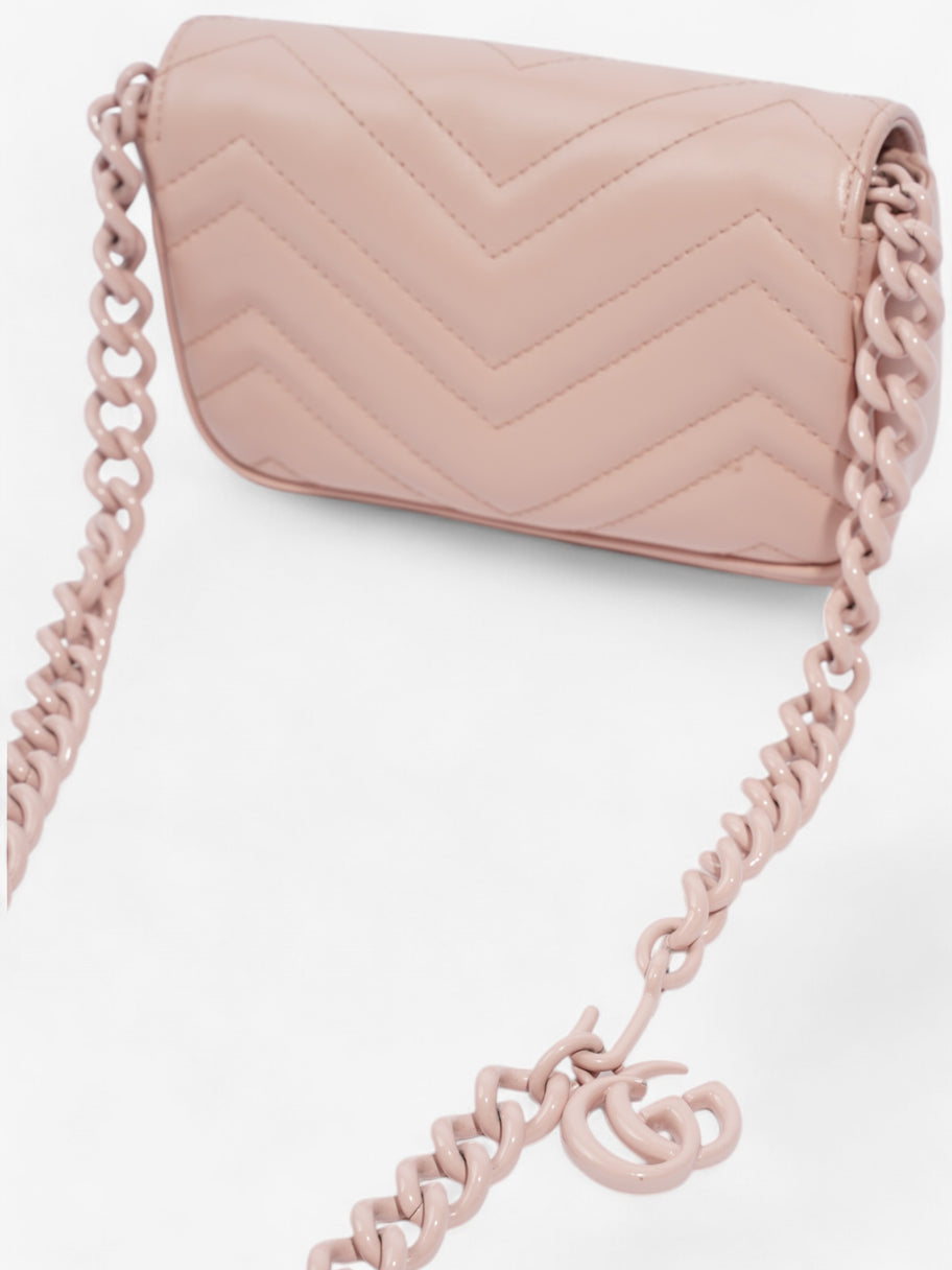 Gucci GG Marmont Belt Bag Baby Pink Matelasse Leather Image 5