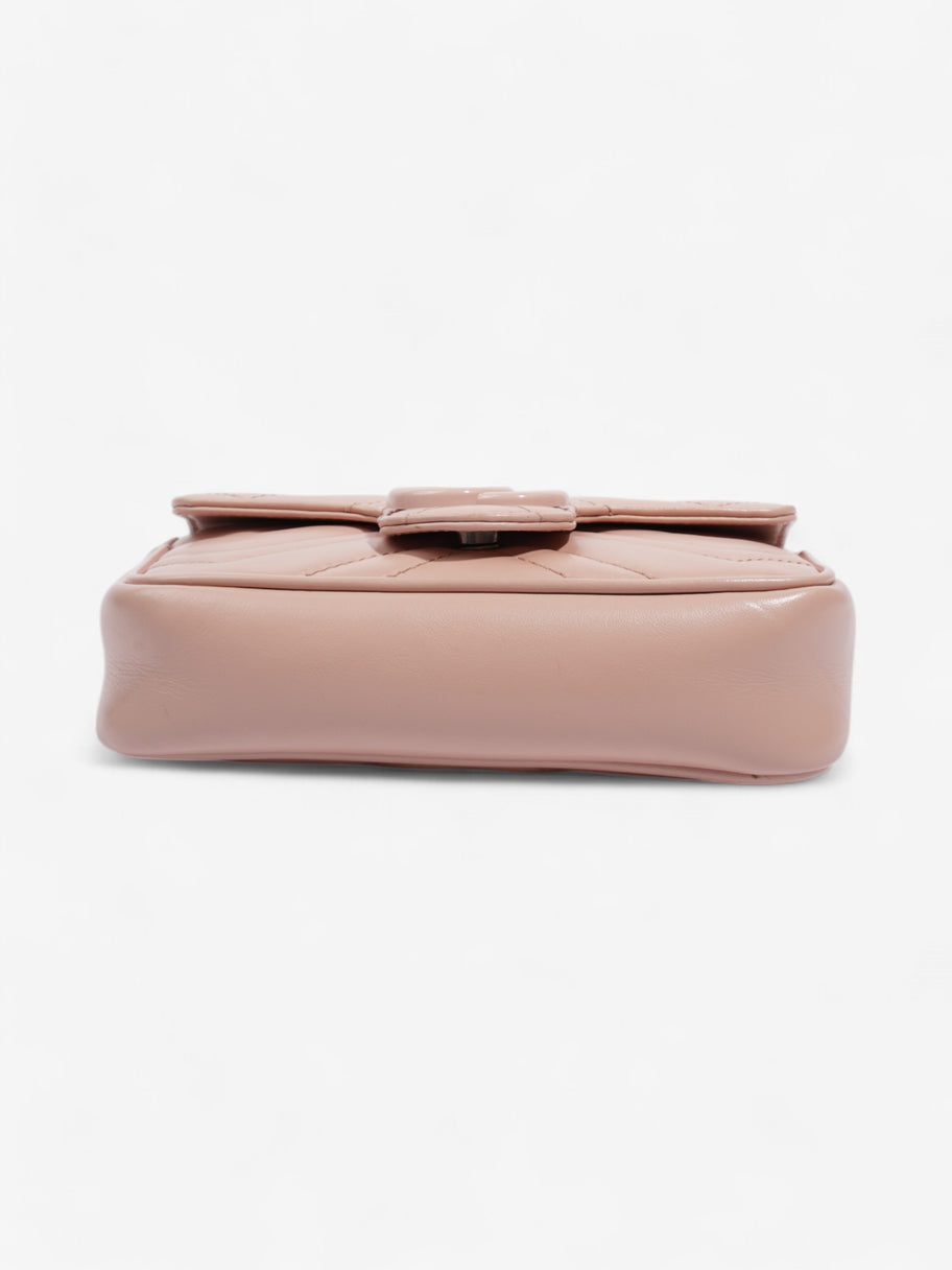 Gucci GG Marmont Belt Bag Baby Pink Matelasse Leather Image 7