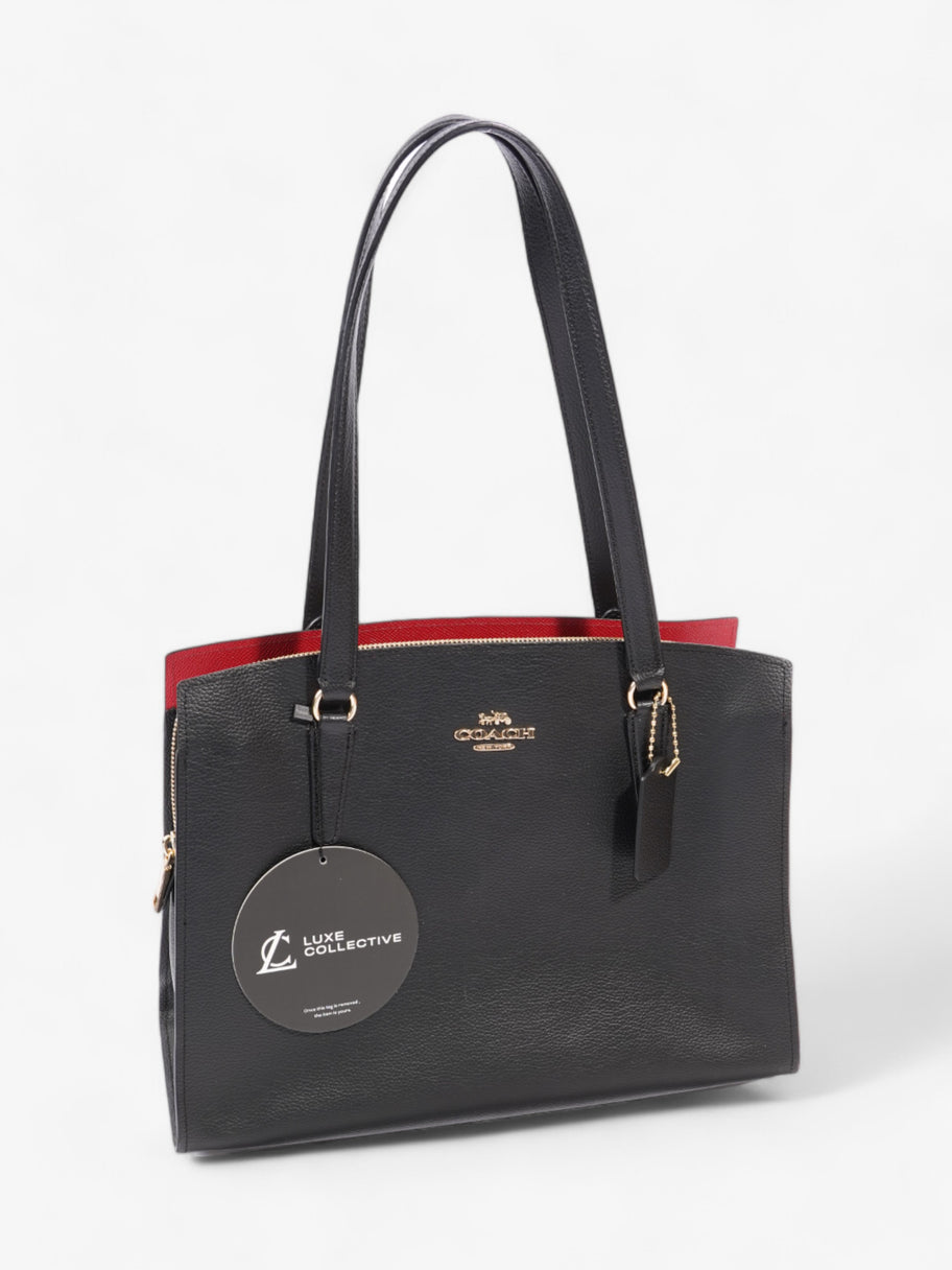 Coach carryall black sale