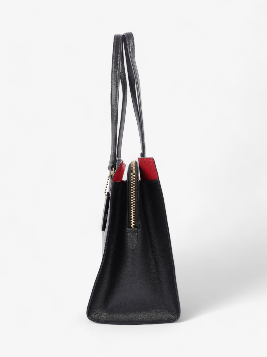 Coach Tatum Carryall Black Leather Image 3