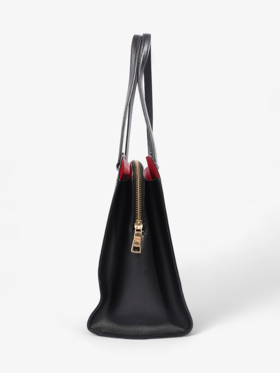 Coach Tatum Carryall Black Leather Image 5